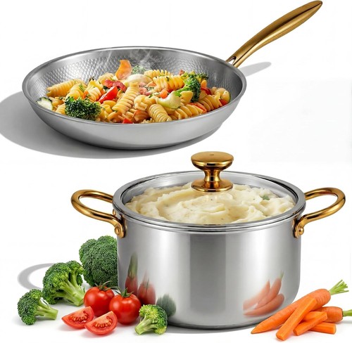 Pieces titanium cookware - pieces,