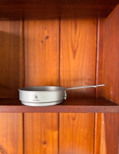 Pathfinder titanium skillet - titanium,