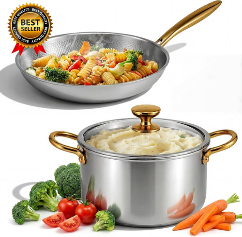 Pieces titanium cookware - pieces,